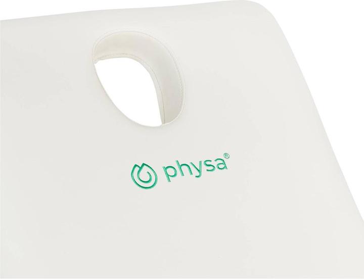 Produktbild Physa Elektrische Kosmetikliege 150 kg Weiss/Golden Behandlungsliege Kosmetikstuhl