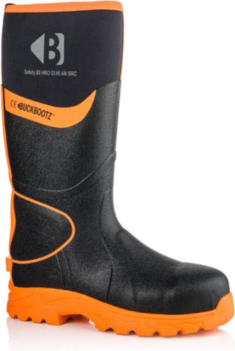 Image du produit Buckler Boots Werklaars Neopreen Zwart/Oranje S5 Maat 43 (S5, 43)