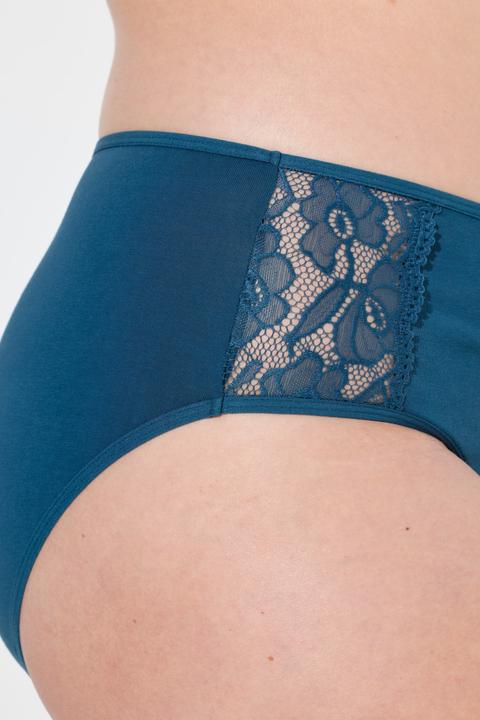 Produktbild Ulla Popken Midislips, 3er-Pack, seitlich mit Spitze (50, 52, 3er Pack)