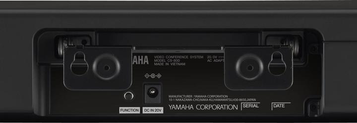 Immagine prodotto Yamaha CS-800 Video Soundbar per sale riunioni e sale Huddle di piccole dimensioni (42 W, 2.1 canali)