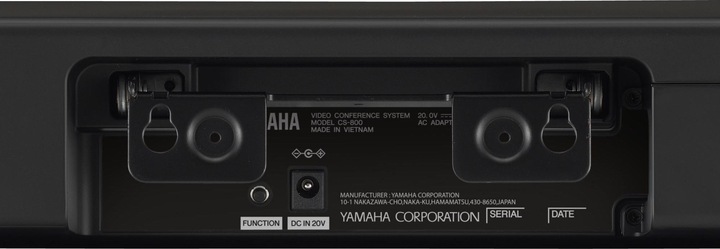 Actual product image Yamaha CS-800 Video Soundbar for Smaller Meeting and Huddle Rooms (42 W, 2.1 Channel)