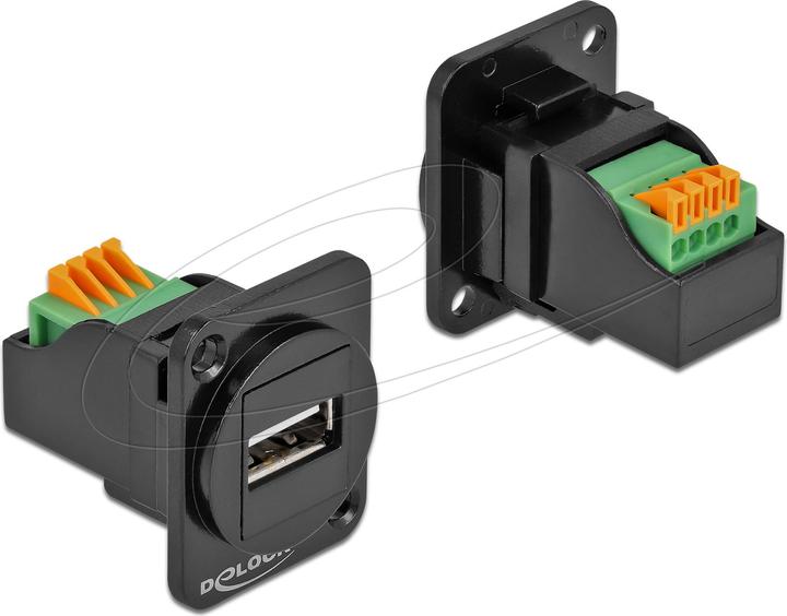 Actual product image Delock USB A — D-Terminal (USB-A, 3.40 cm)