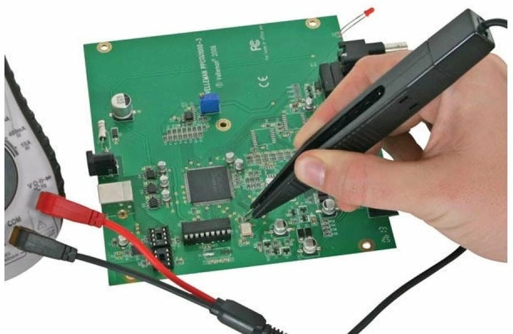 Actual product image Velleman TLM12 Test tweezers for SMD