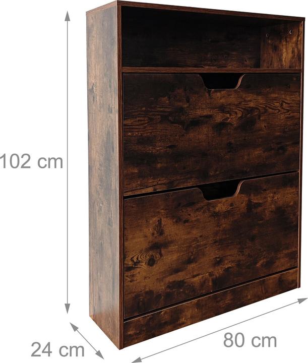 Produktbild Relaxdays Schuhschrank (80 x 24 x 102 cm)