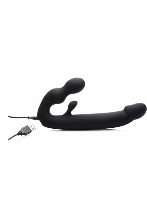 Productafbeelding XR Brands Tri-Volver Oplaadbare Strapless Strap On