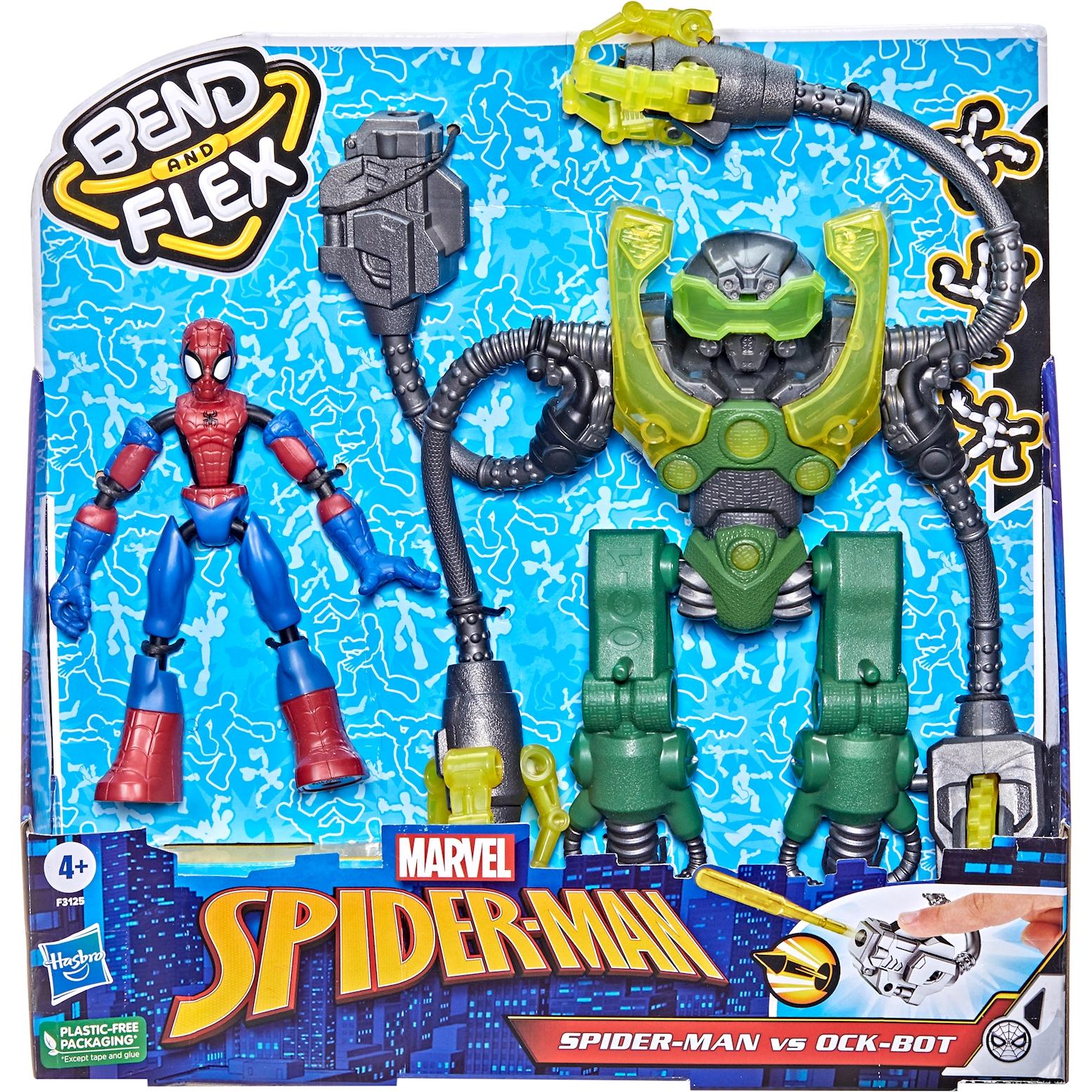 Thumbnail - Hasbro Spi Bend And Flex Octo Bot