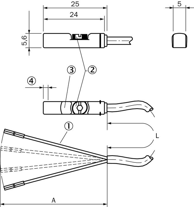 Produktbild Sick magnetischer Näherungsschalter (Sensor)
