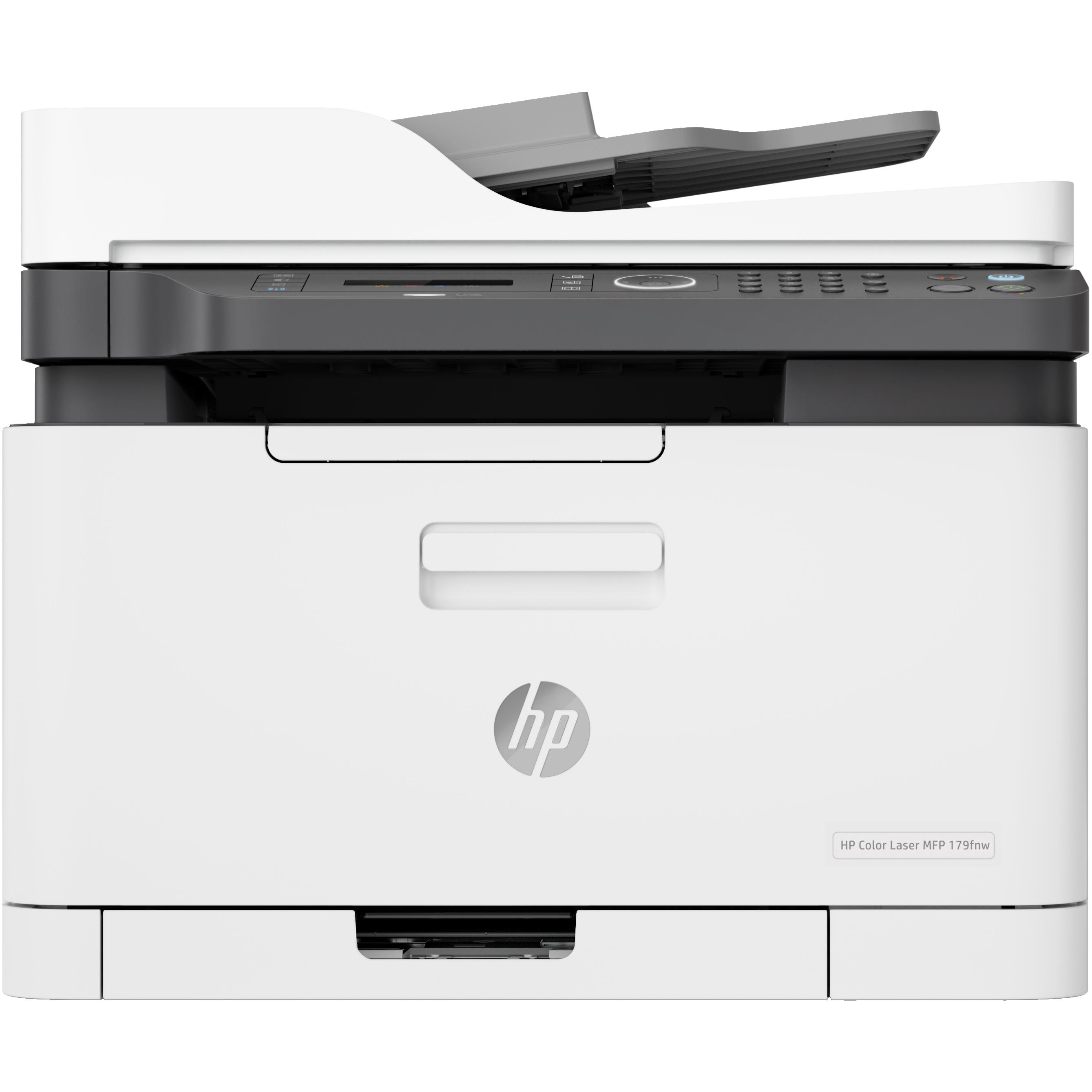 HP Color Laser MFP 179fnw (Laser, Farbe), Drucker, Weiss, Schwarz