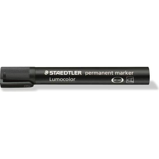 Thumbnail - Staedtler, Marker, Marker Lumocolor perm (Schwarz, 2 mm, 1 x)