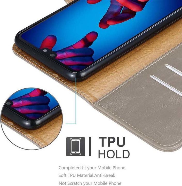 Actual product image Cadorabo Book Luxury Cover (Huawei P20)