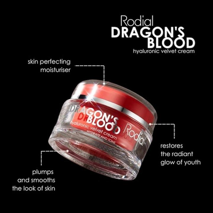 Actual product image Rodial Dragon's Blood Velvet Cream (50 ml, Day cream)