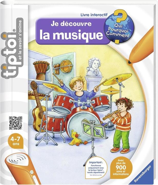 tiptoi Je découvre la musique (Français, Collectif, 2015)