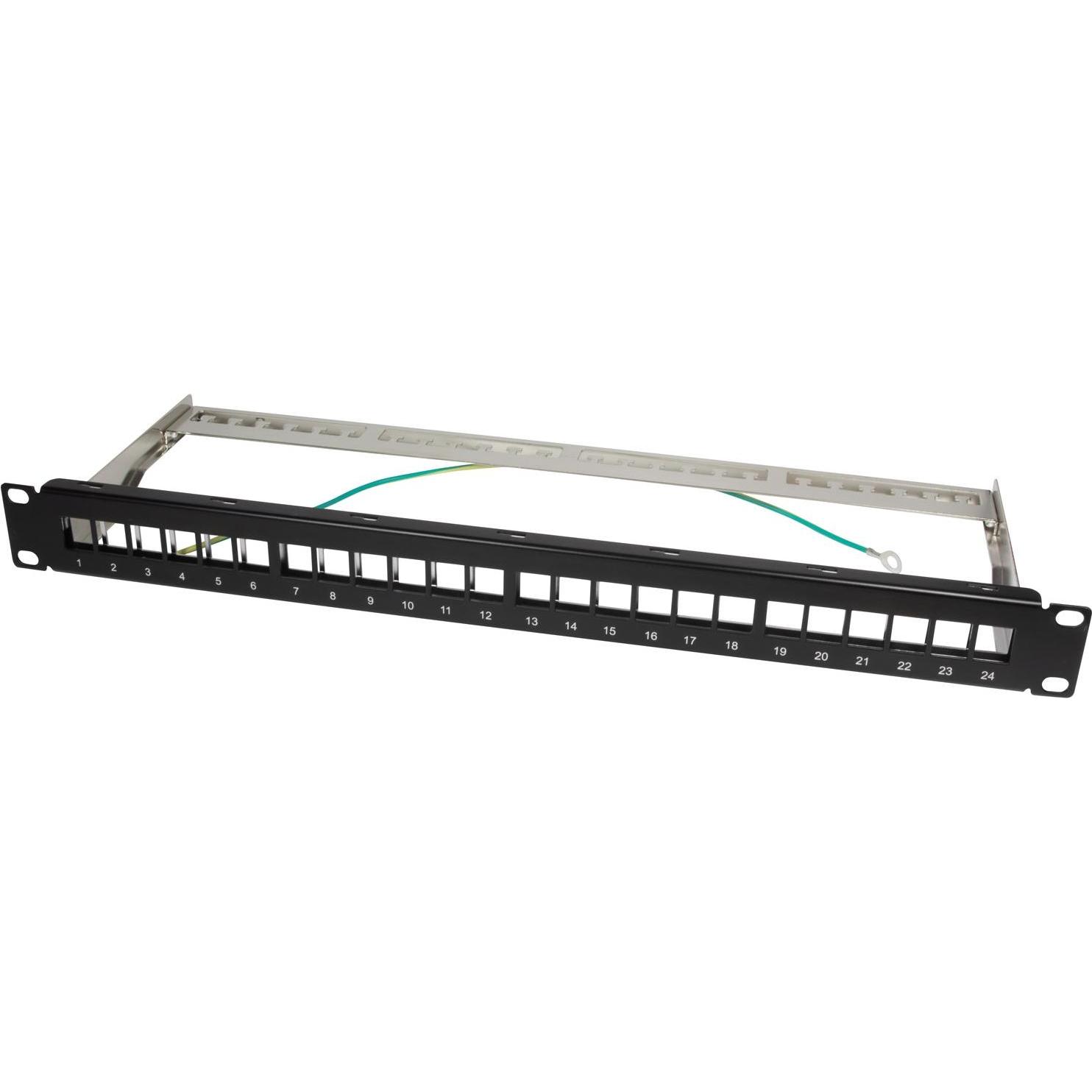 LogiLink Patchpanel, Server Zubehör, Schwarz