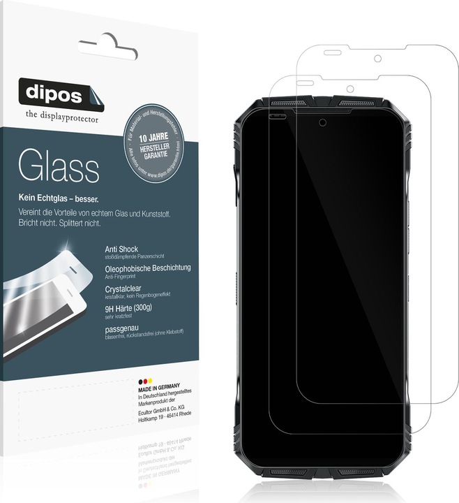 Produktbild Dipos Anti-Shock Displayschutz 9H (1 Stück)