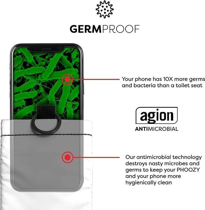 Actual product image Phoozy Apollo II Antimicrobial Medium Case (Universal)