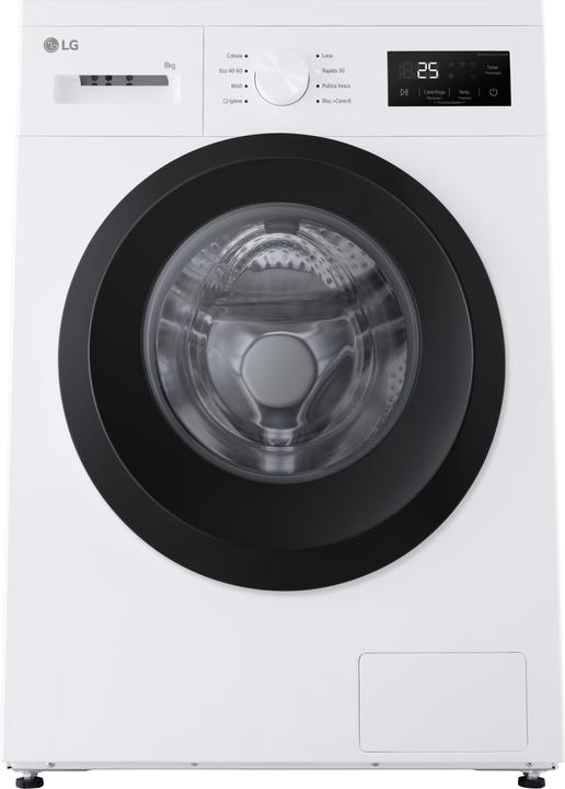 LG Waschmaschine Weiss, 1400 Umin, A ITModell (8 kg)