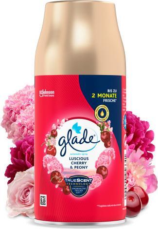 Produktbild Glade Automatic Spray Nachfüller Bezaubernde Kirsche & Pfingstrose