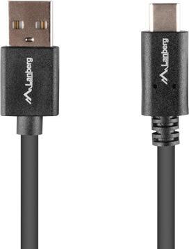 Produktbild Lanberg CA-USBO-15CU-0005-BK (0.50 m, USB 2.0)