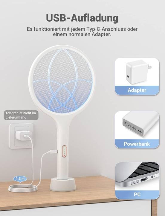 Image du produit LS Elektrische Fliegenklatsche Premium 2-in-1