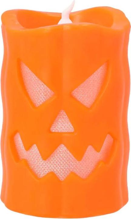 Produktbild Boland Halloween: Böse Kürbis Kerze LED (1 Stück)