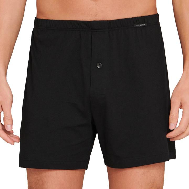 Produktbild Schiesser 2er Pack Singel-Jersey Boxershorts (S, 2er Pack)