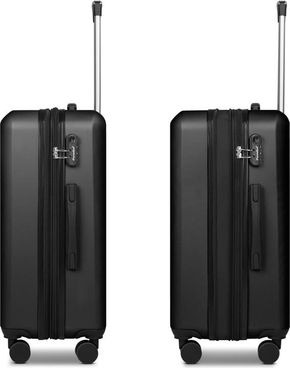 Actual product image Check.In Paradise 2.0 4 Rollen Kofferset 3-teilig mit Dehnfalte (228 l)