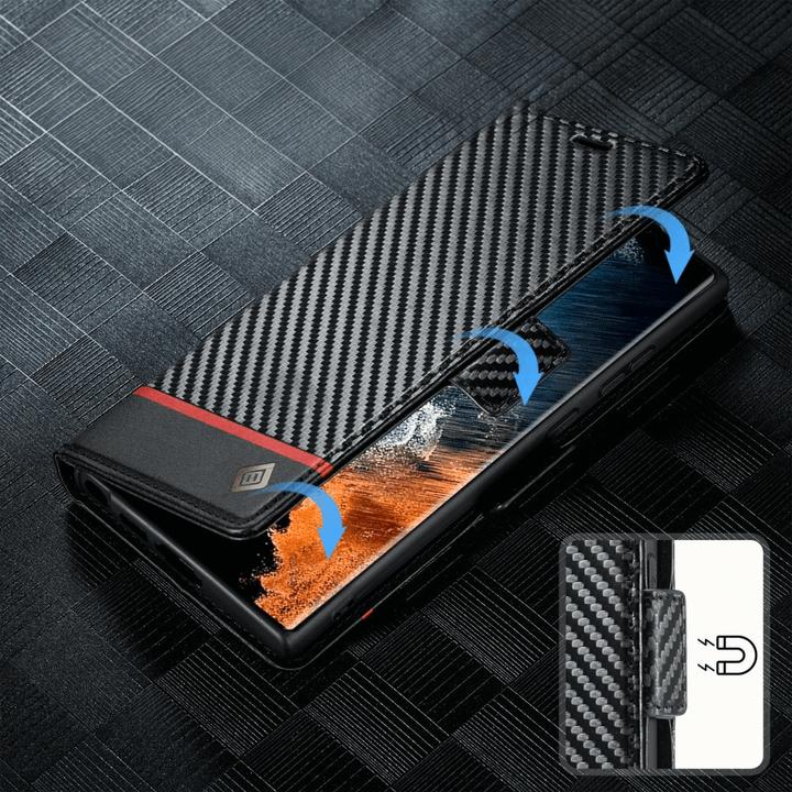Actual product image LC.Imeeke Galaxy S25 Ultra - Hülle Carbon Fiber (Samsung Galaxy S25 Ultra)