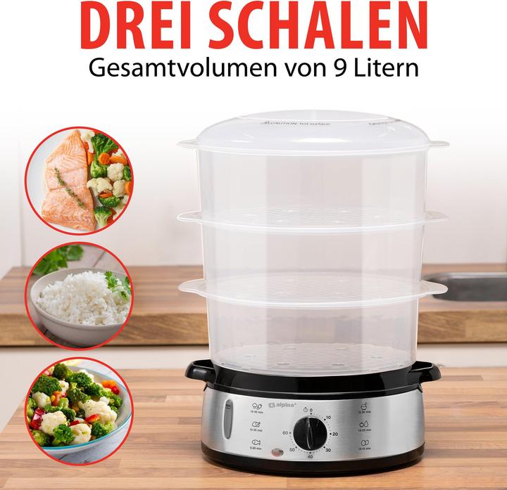 Actual product image Alpina Garden 3 Shift steam engine