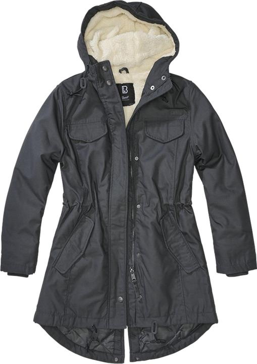 Brandit Damen Marsh Lake Parka Grösse XS Farbe Anthrazit (XS)