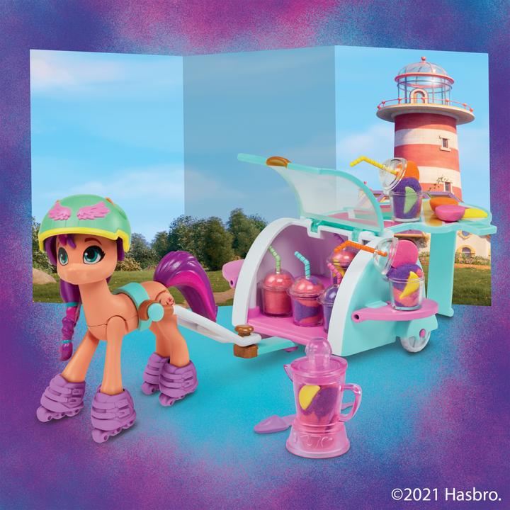 Actual product image My Little Pony A New Generation Smoothie Shop Sunny Starscout