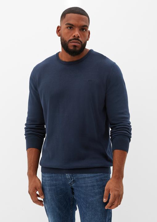 Produktbild S.Oliver Herren Pullover Strickpullover Rundhals-Ausschnitt, verschiedene Farben (5XL)