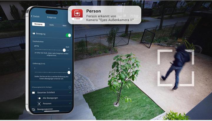 Immagine prodotto Bosch Smart Home Telecamera per esterni Eyes II