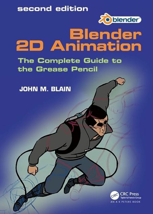 Immagine prodotto Blender 2D Animation (Inglese, John M. Blain, 2024)