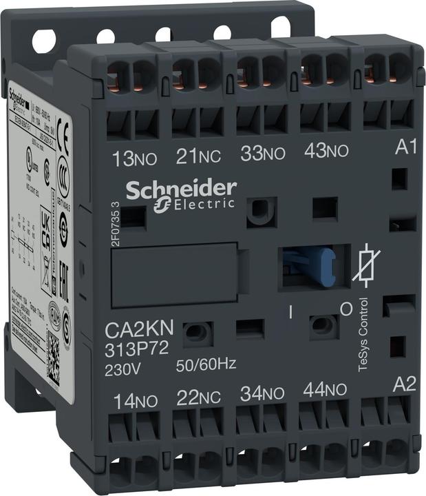 Produktbild Schneider Electric Doppelsteckdose DATA CYB-PS 37grad Slave 16A/250V anreih Master/Slave weiss 9016 5940015