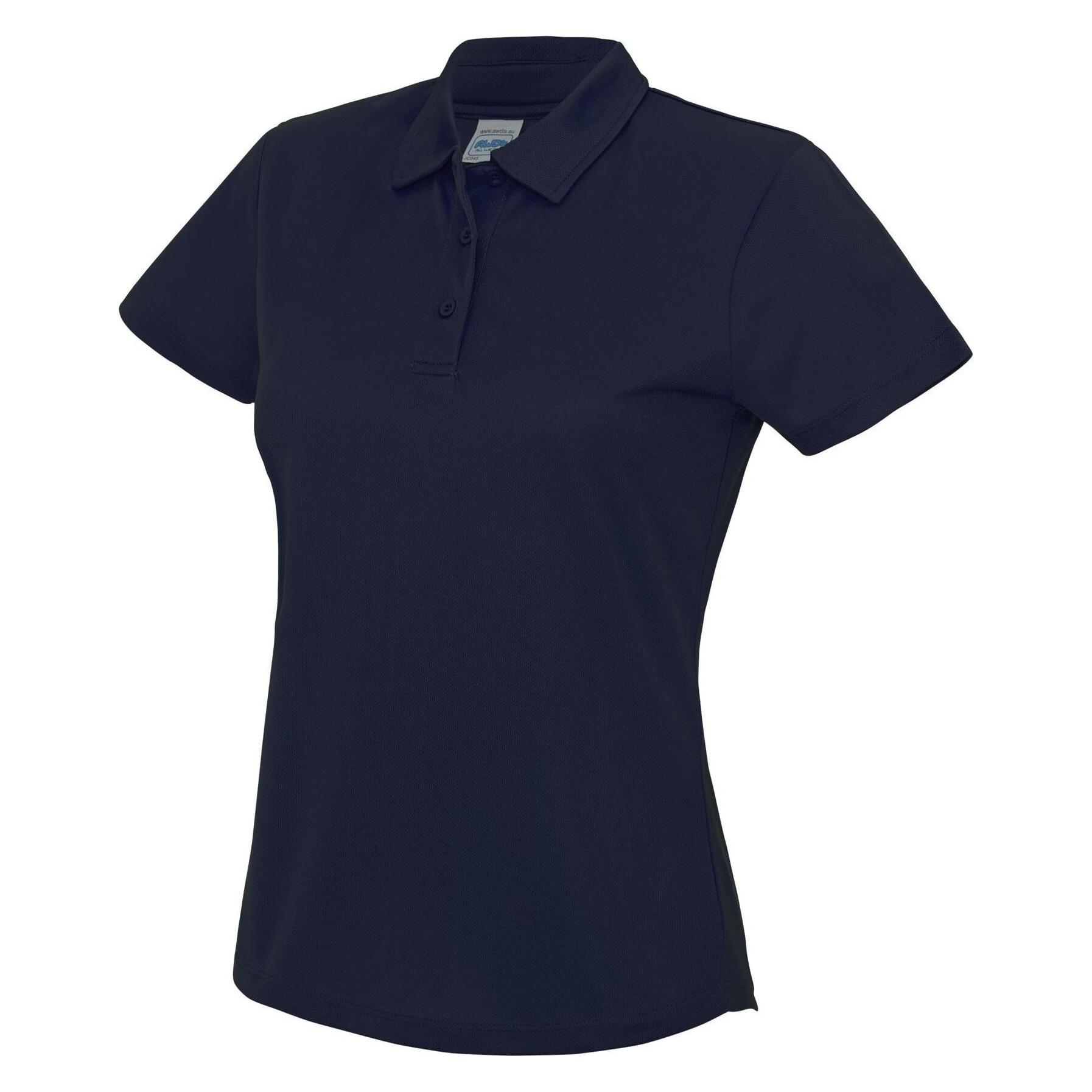 Awdis, Damen, Shirts, Women's Cool Polo, Blau, (Xl)