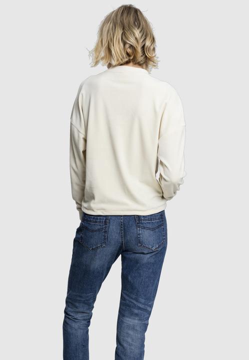 Produktbild Urban Classics Ladies Oversized Velvet Crew (XS)