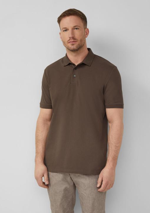 Produktbild s.Oliver Poloshirt aus elastischem Baumwollmix-Piqué (M)