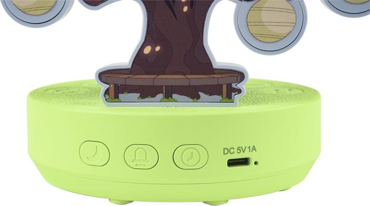 Actual product image Bigben Wireless night light + alarm clock - LUMITREE BLUEY