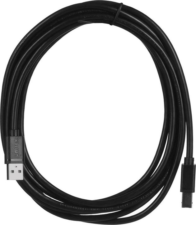 Immagine prodotto Unitek Y-C420GBK Cavo USB USB 2.0 USB A USB B (3 m, USB 2.0)