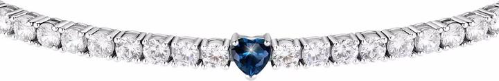 Immagine prodotto Morellato Bracciale romantico Tesori Cuore in argento SAIW168 (19 cm, Argento 925)