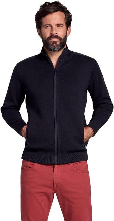 Armor Lux Cardigan Carnac voor heren - zwart - Medium (M)