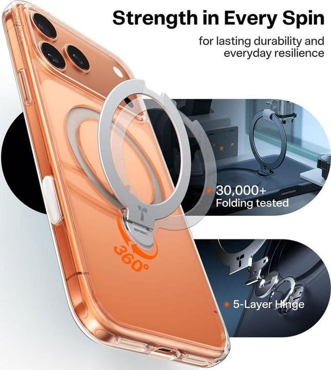 Actual product image Torras Ostand Spin Series (Apple iPhone 17 Pro)