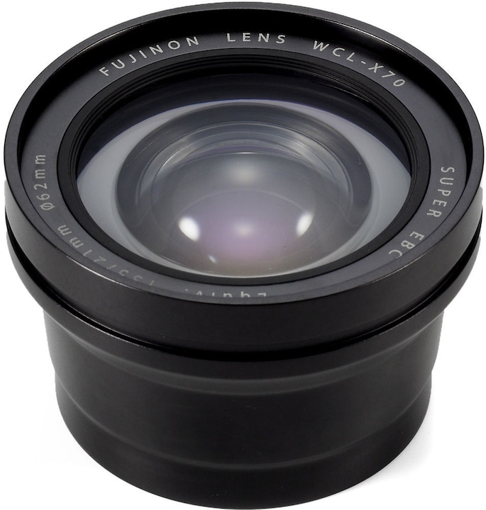 Actual product image Fujifilm WCL-X70 Wide Conversion Lens black