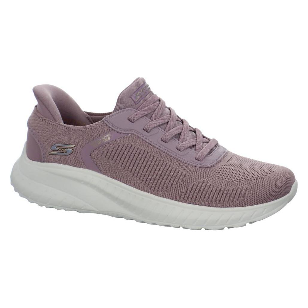 Skechers, Vrouwen, Sneakers, Slip-ins, Bobs Sport Squad Chaos - Actueel Muse Paars, Paars, (40)