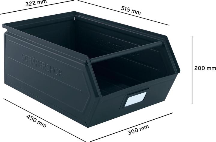 Actual product image Schäfer Shop Open fronted storage box