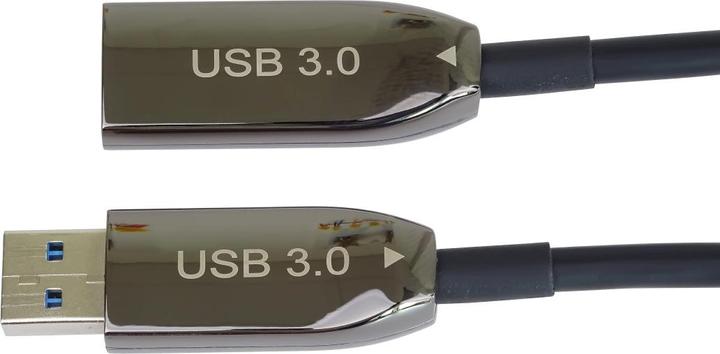 Produktbild PremiumCord USB 3.0 prodlužovací optický AOC kabel A/Male - A/Female 10m (10 m, USB 3.2 Gen 1)
