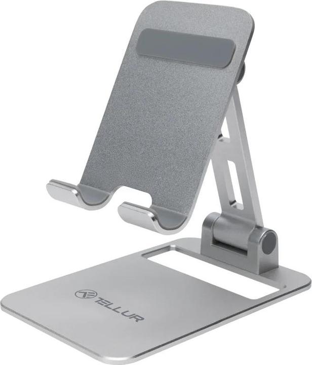 Tellur Phone Holder for desk Aluminium Silver