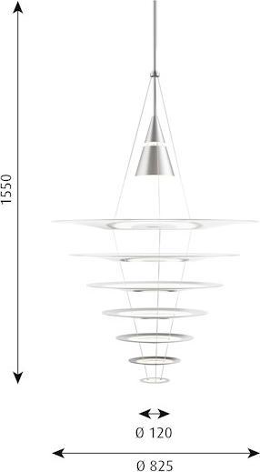 Produktbild Louis Poulsen Enigma 825 Led Pendelleuchte (5883 lm)
