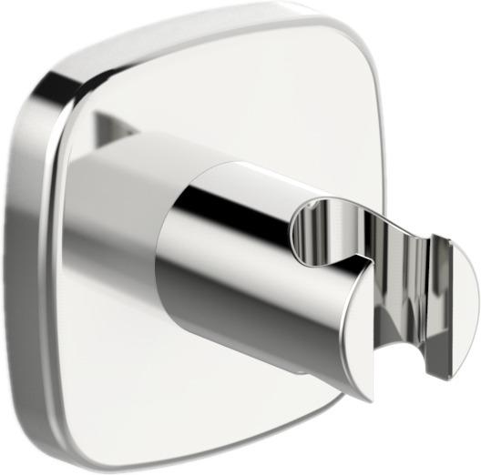 Hansa HANSALIVING Support de douche, soft edge/rond, chromé, 444401893