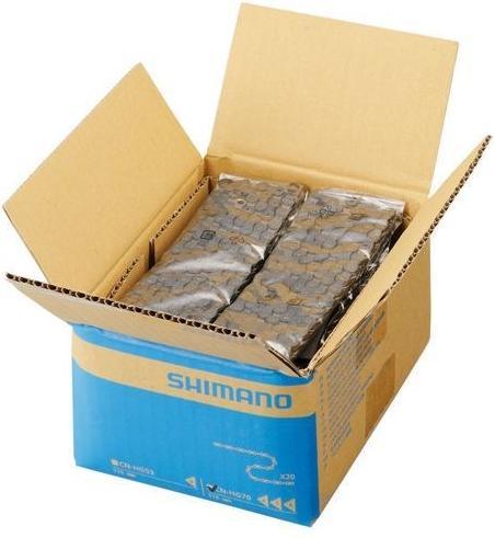 Actual product image Shimano Chain 105/SLX HG601-11 116G., box of 20 pcs. (11-speed)